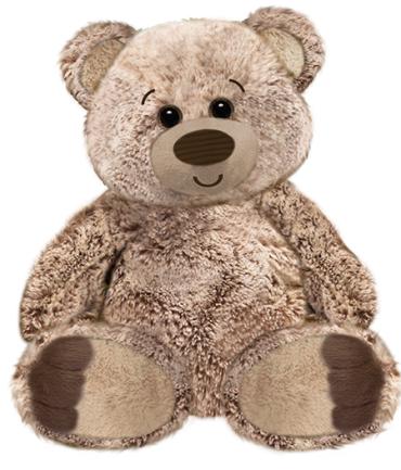 Bumbley plush bear 10\" sitting