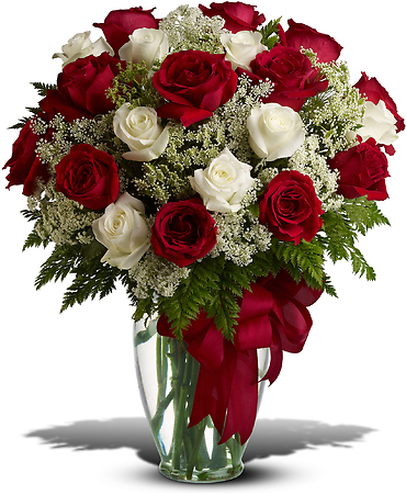 Love\'s Divine Bouquet - 24 Long Stemmed Roses