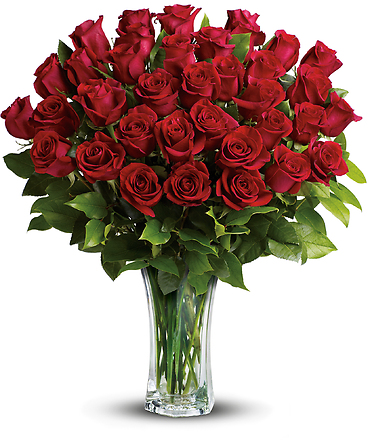 24 Long Stem Red Roses