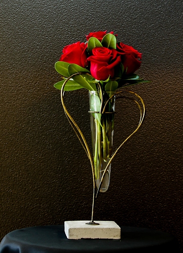 Heart Rose Modern Exclusive