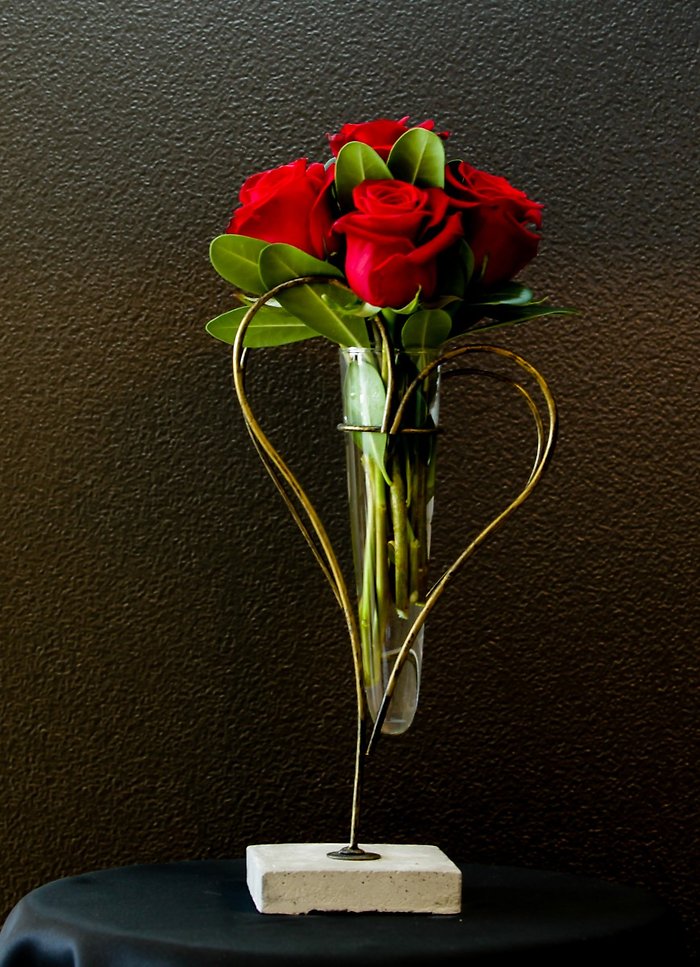 Heart Rose Modern Exclusive
