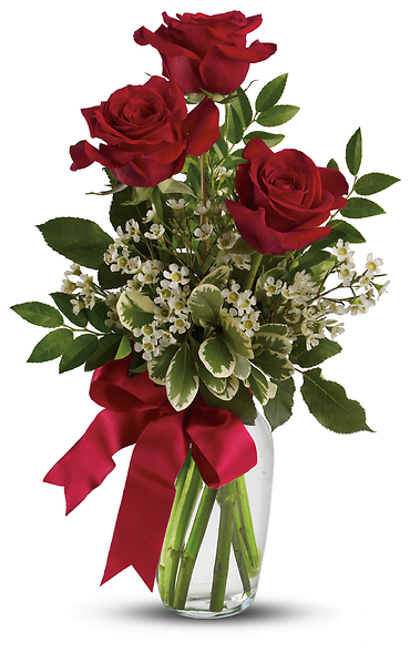 Thoughts of You Bouquet with MED Red Roses