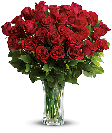 24 Long Stem Red Roses